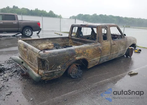 1999 Ford Ranger Super Cab из США, поврежденный, VIN 1FTZR15X1XTA31386